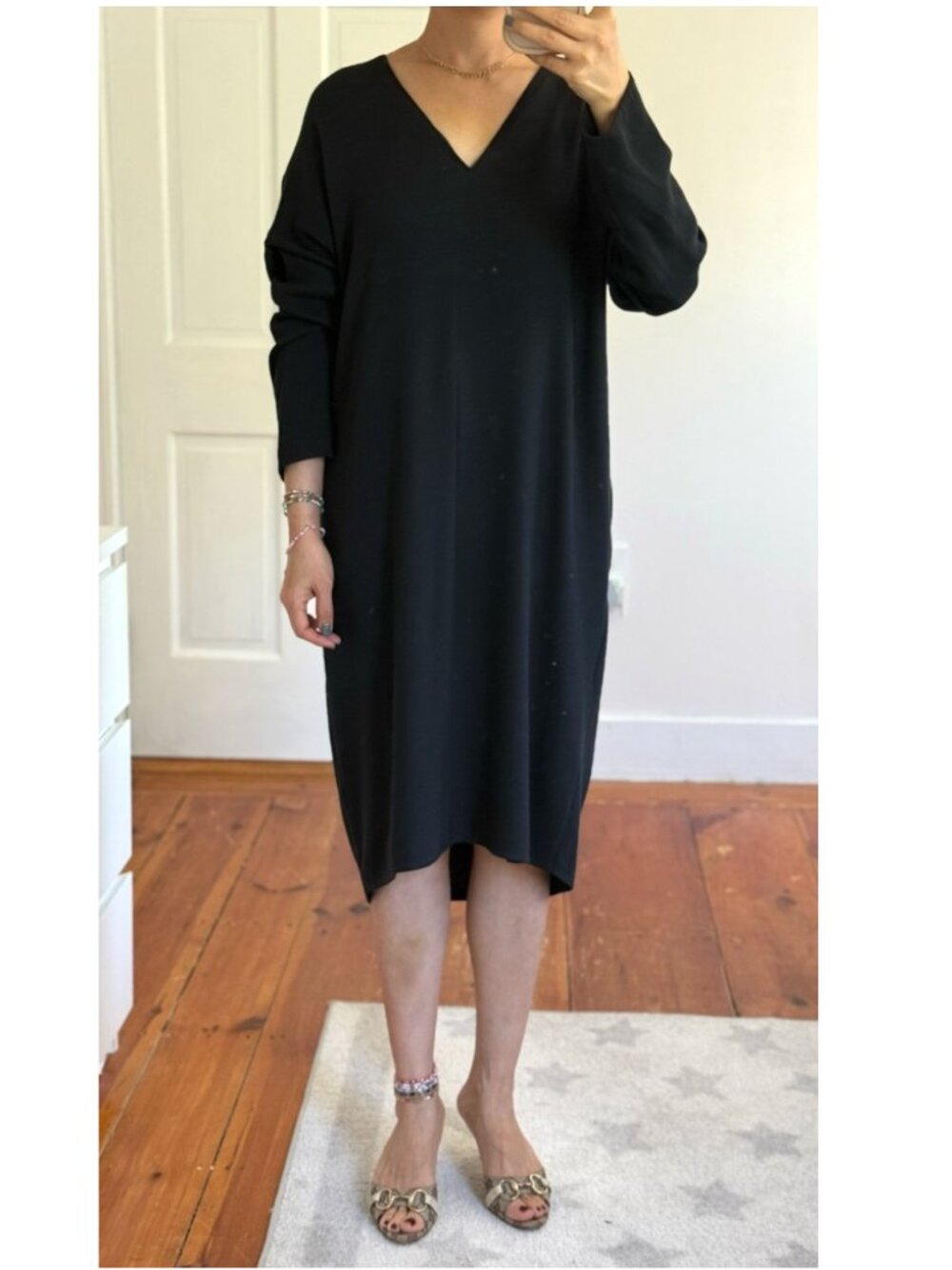 Vince V-neck dolman dress